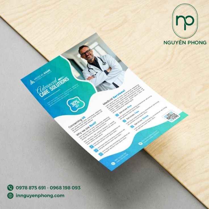 In tờ rơi bảo hiểm xã hội giảm giá